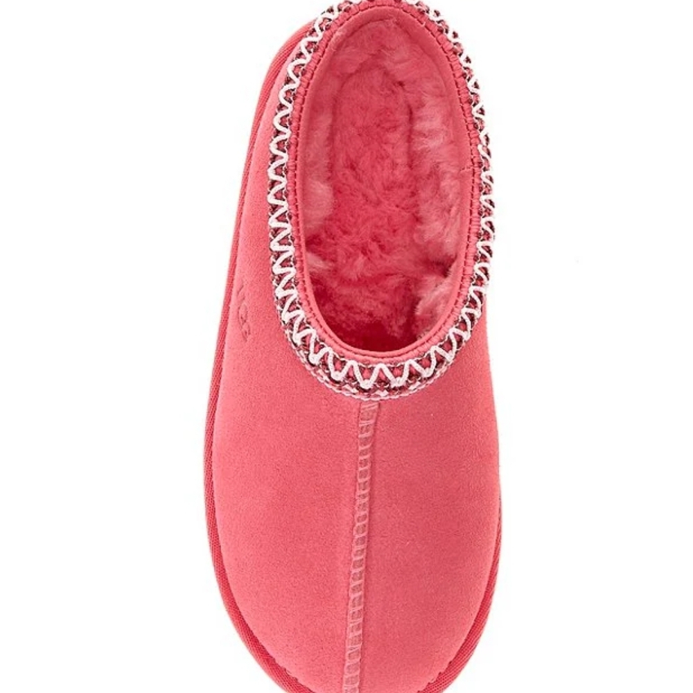 UGG Pink Fleece-Lined Women's Slippers